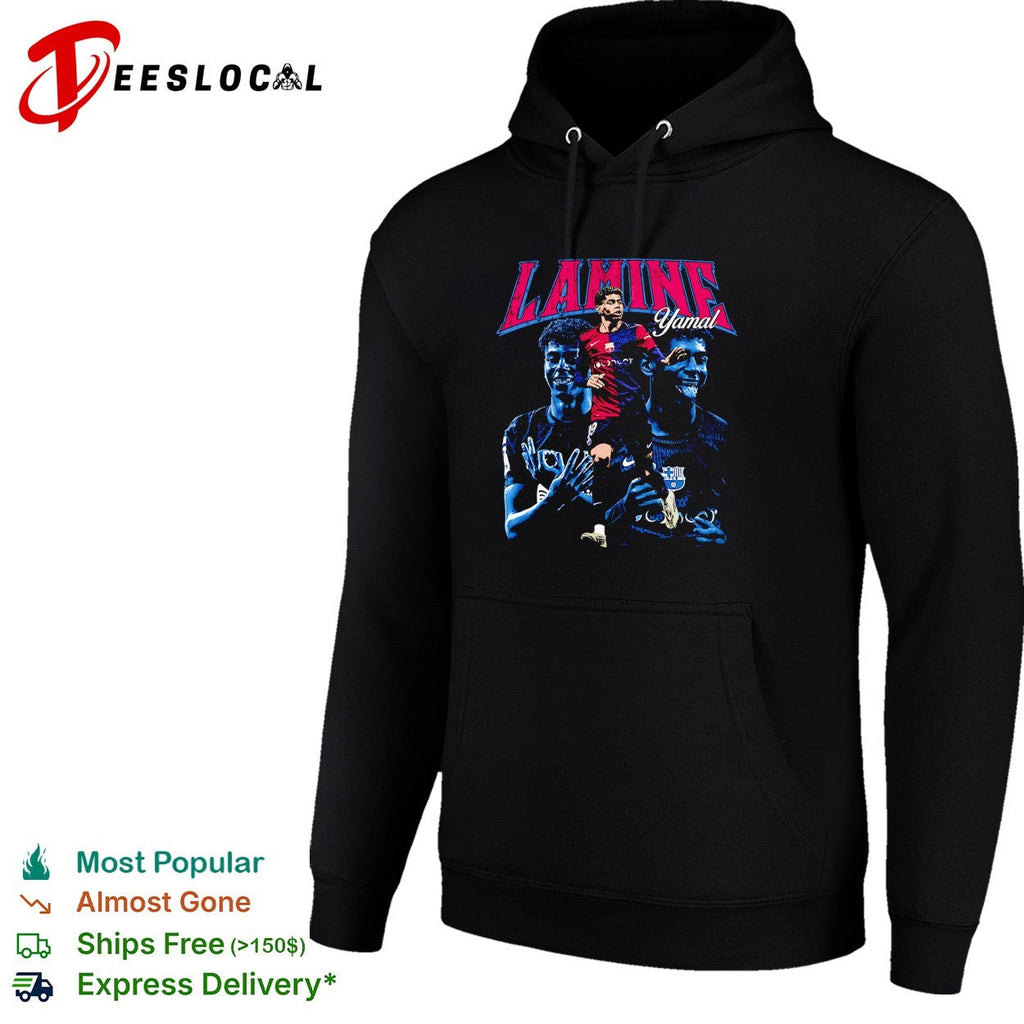 Lamine Yamal Barcelona portrait shirt Unisex