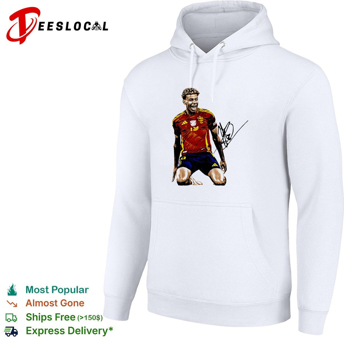 Lamine Yamal Spain signature shirt Unisex