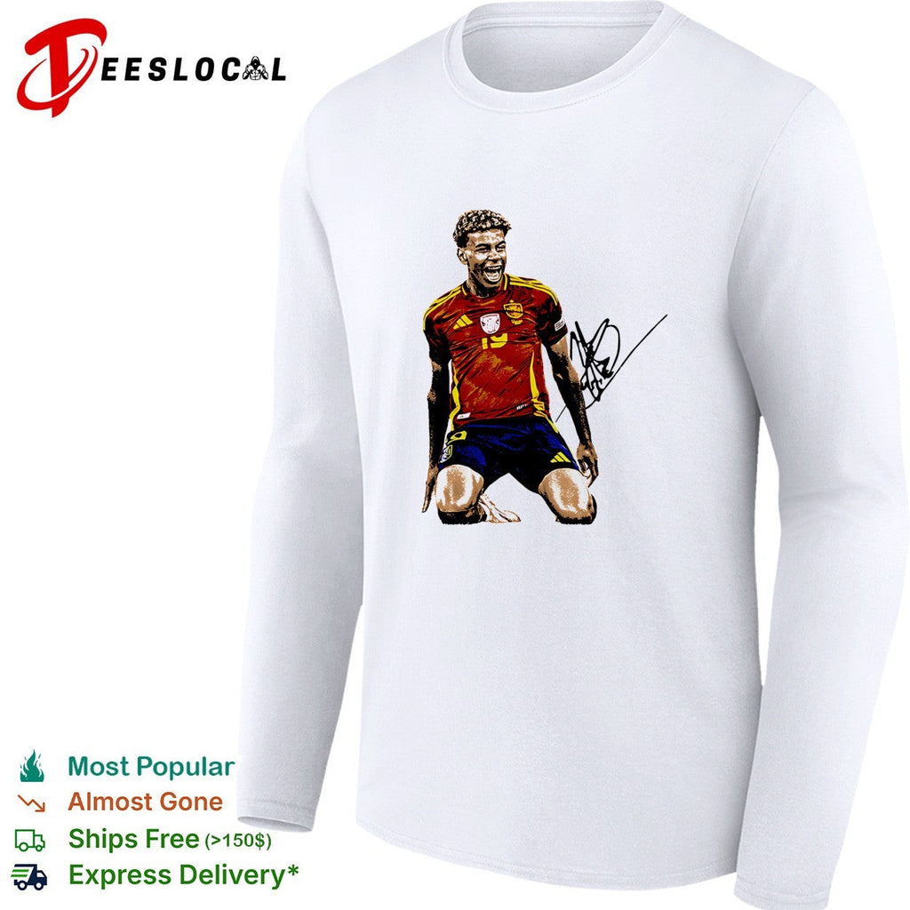 Lamine Yamal Spain signature shirt Unisex