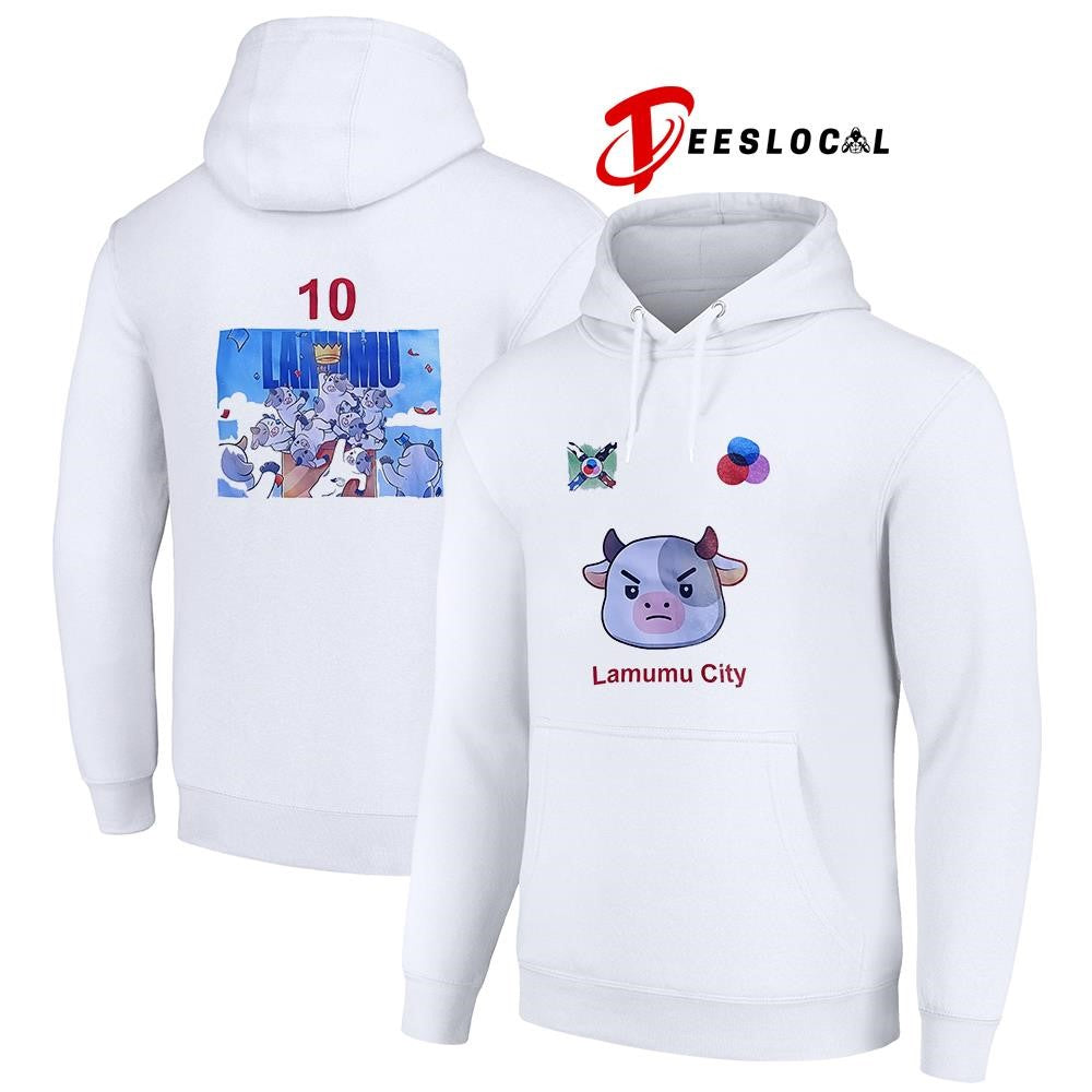 Lamumu city cow graphic shirt Unisex