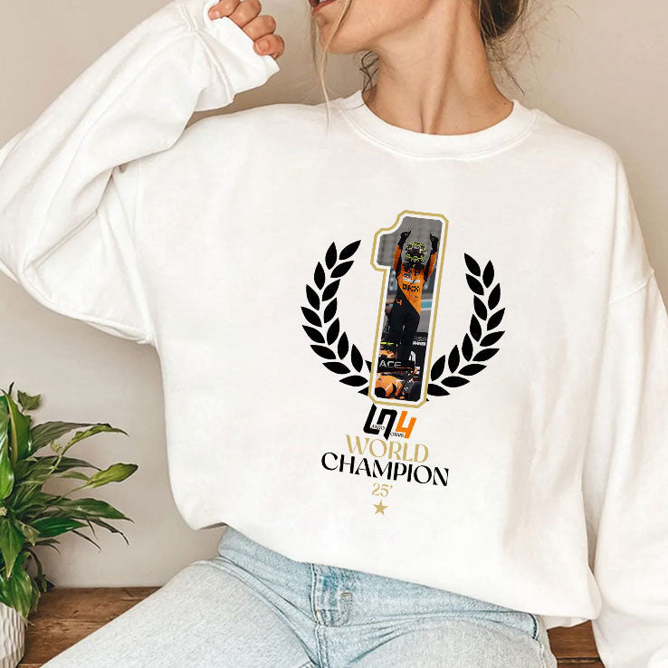 Lando Norris F1 2025 World Champion Shirt Unisex