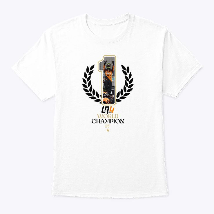 Lando Norris F1 2025 World Champion Shirt Unisex