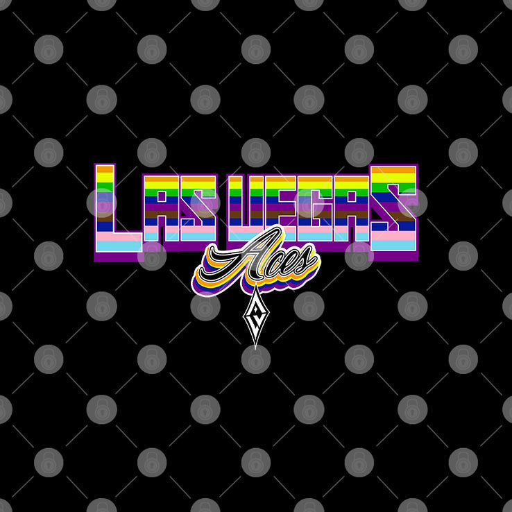 Las Vegas Aces LGBT Pride T Shirt Unisex