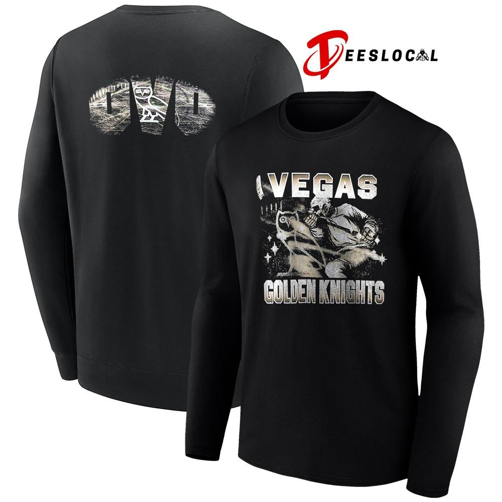 Las Vegas Golden Knights OVO x NHL graphic shirt Unisex