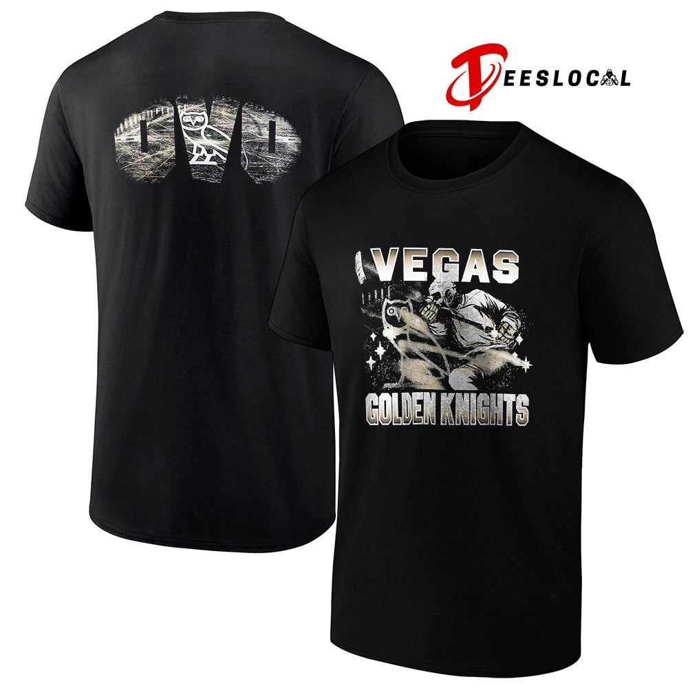 Las Vegas Golden Knights OVO x NHL graphic shirt Unisex