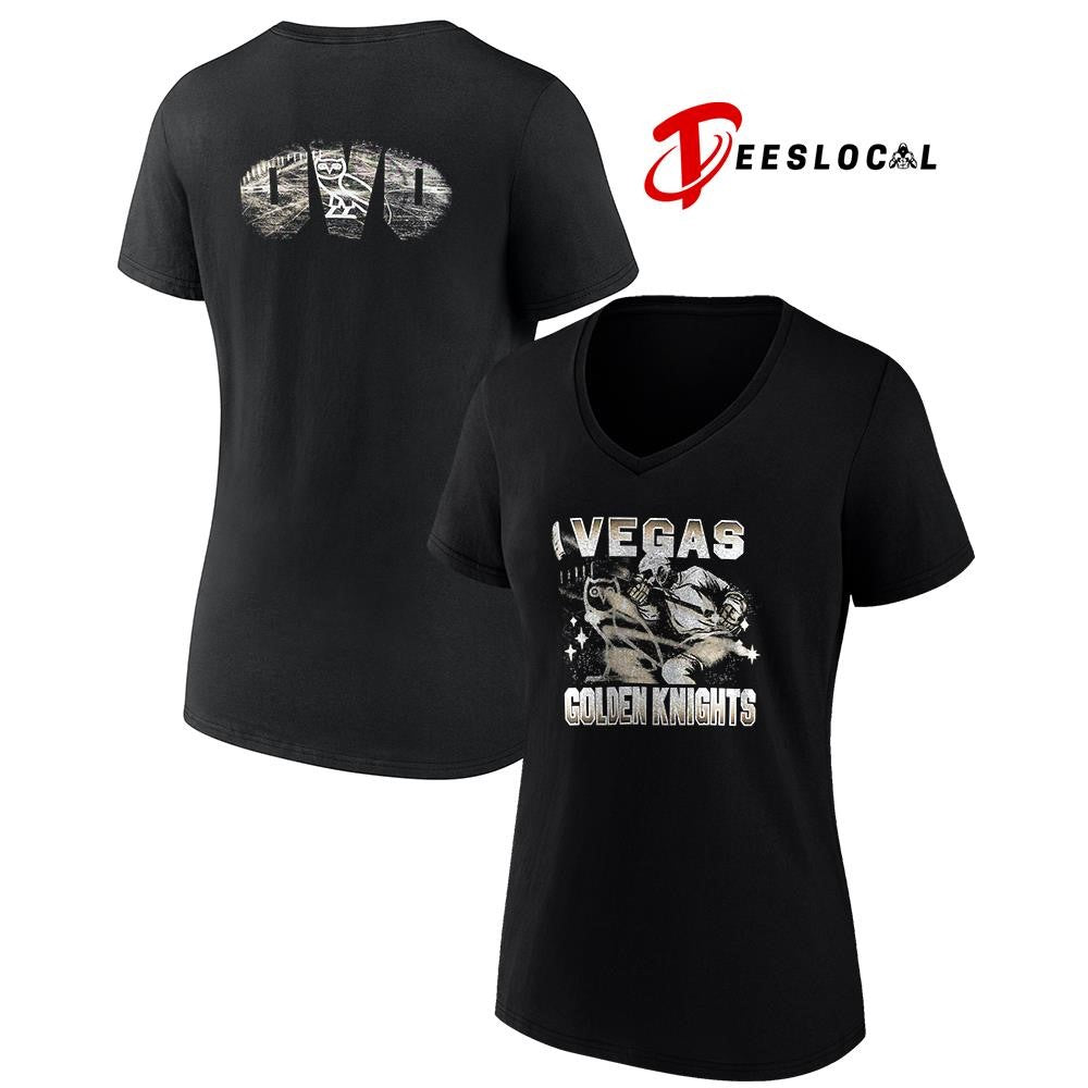 Las Vegas Golden Knights OVO x NHL graphic shirt Unisex
