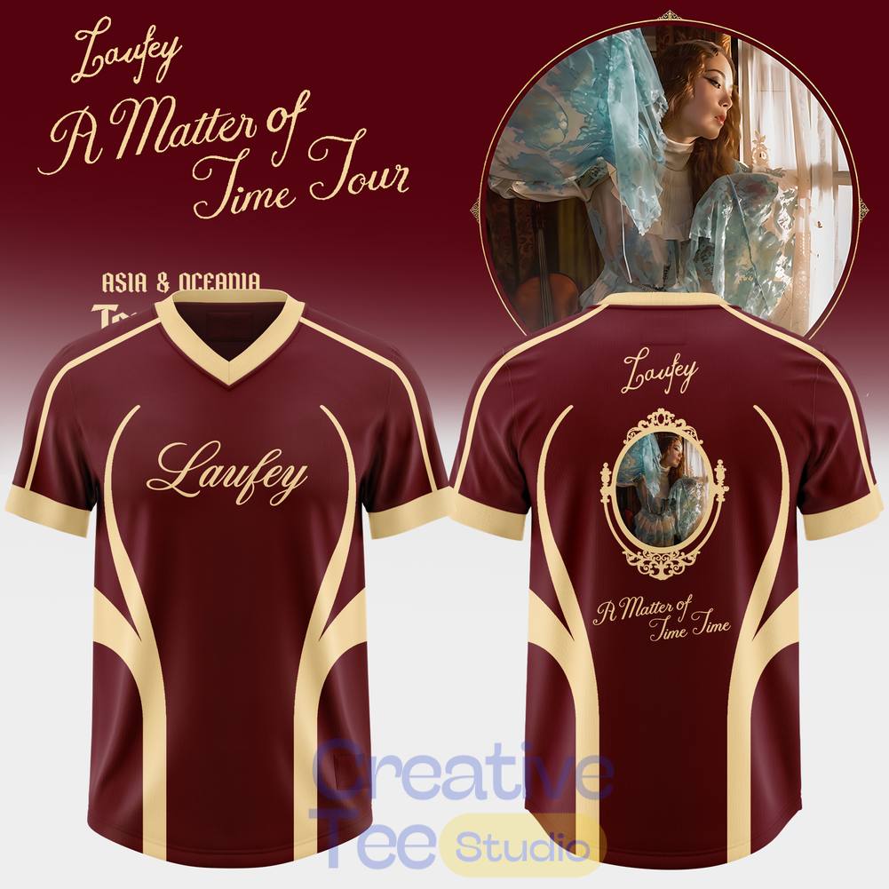 Laufey A Matter of Time AUS & NZ Tour 2026 Exclusive Football Jersey Unisex
