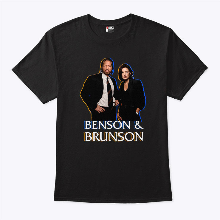 Law TV Show Benson And Brunson T Shirt Unisex