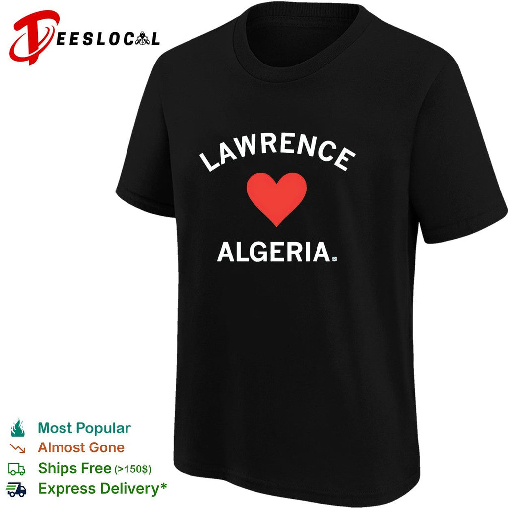 Lawrence loves Algeria shirt Unisex
