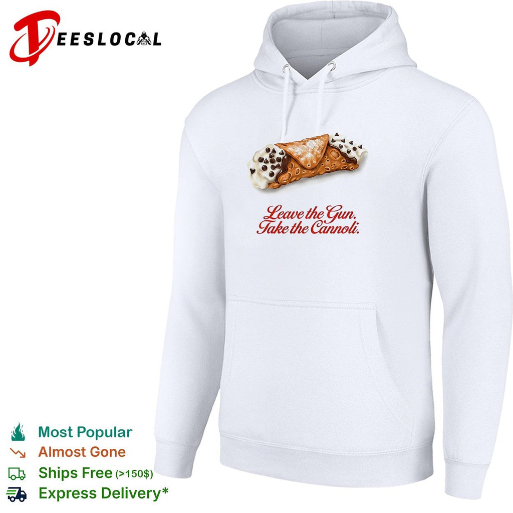 Leave the gun take the cannoli Godfather quote food photo white shirt Unisex