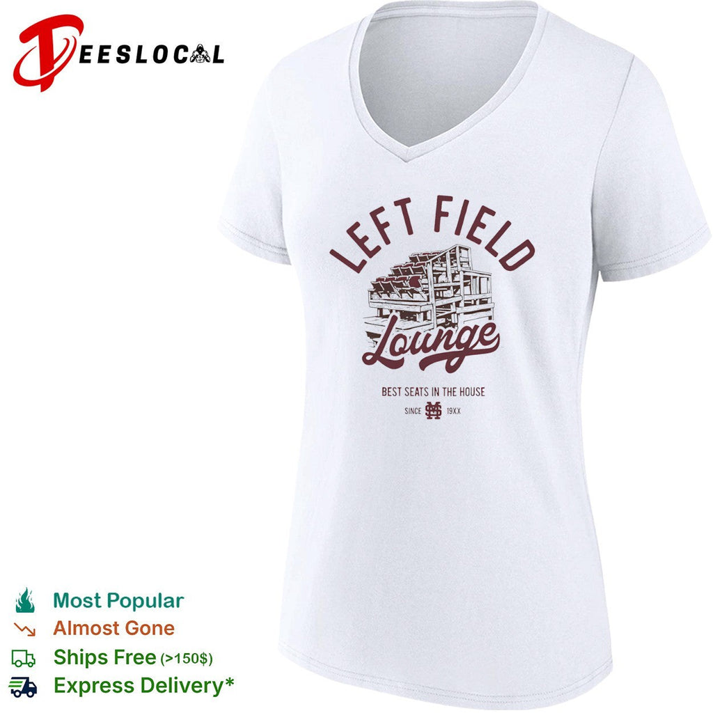 Left Field Lounge bleachers best seats in the house since 19XX MS shirt Unisex