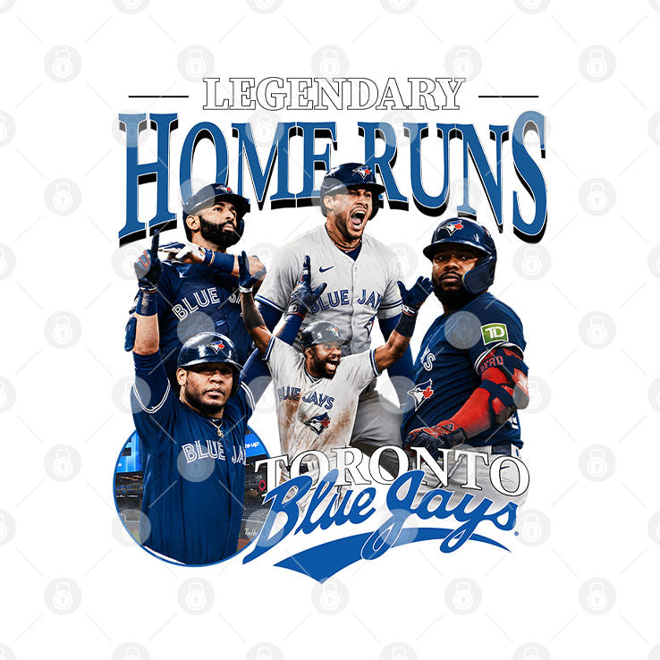 Legendary Home Runs Toronto Blue Jays T Shirt Unisex