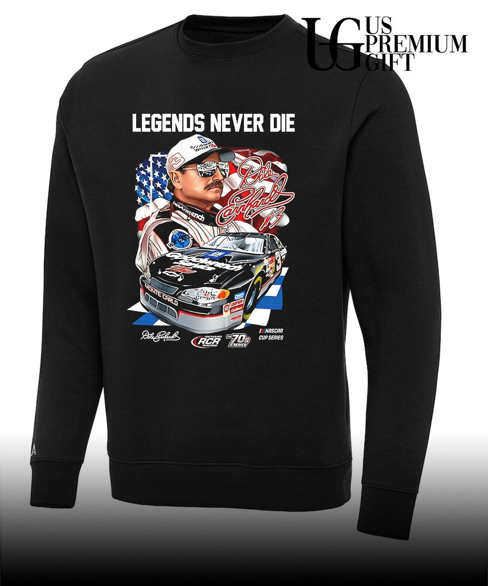 Legends Never Die Dale Earnhardt Richard Childress Racing shirt Unisex