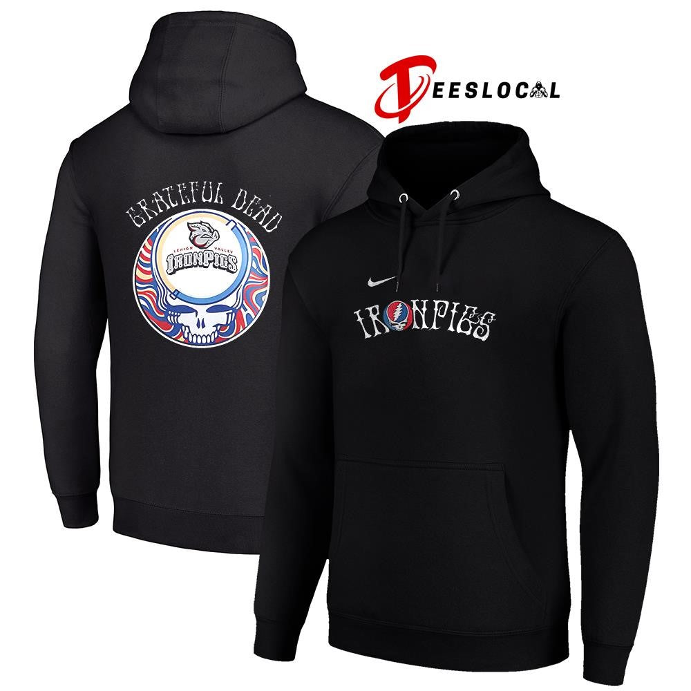 Lehigh Valley Ironpigs x Grateful Dead Triple A logo shirt Unisex