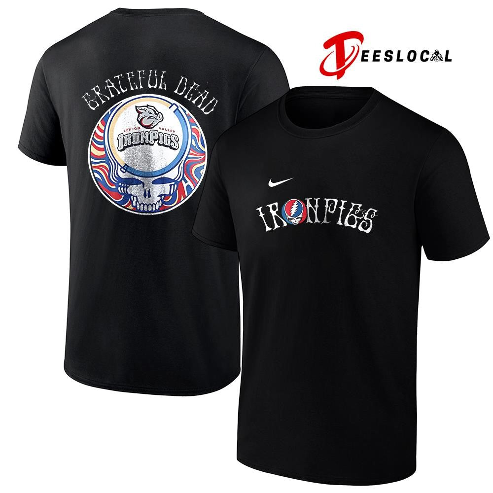 Lehigh Valley Ironpigs x Grateful Dead Triple A logo shirt Unisex