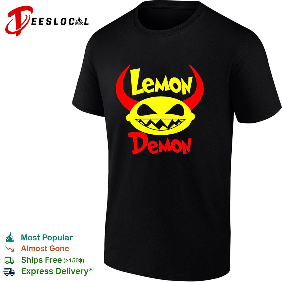 Lemon Demon logo shirt Unisex