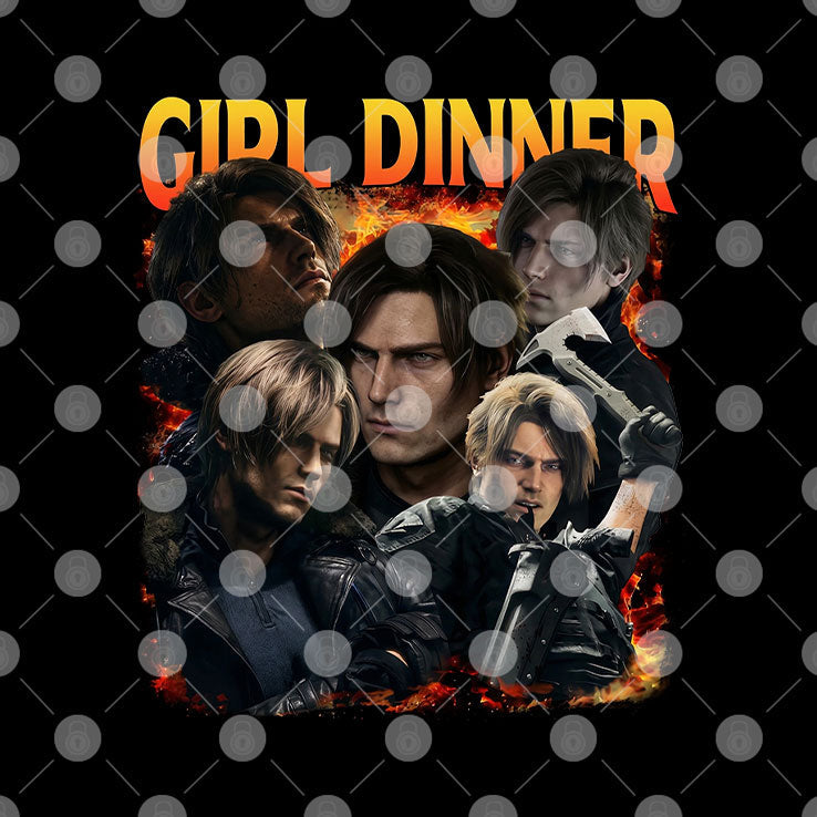 Leon Kennedy Girl Dinner T Shirt Unisex