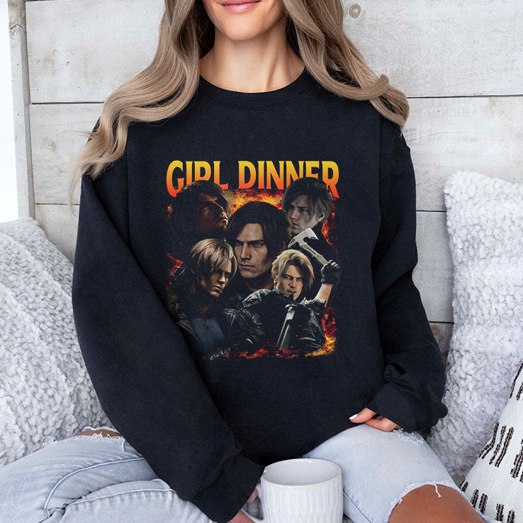 Leon Kennedy Girl Dinner T Shirt Unisex