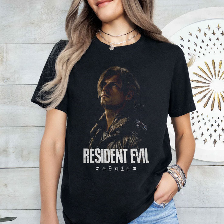 Leon S. Kennedy Resident Evil 9 Requiem Shirt Unisex