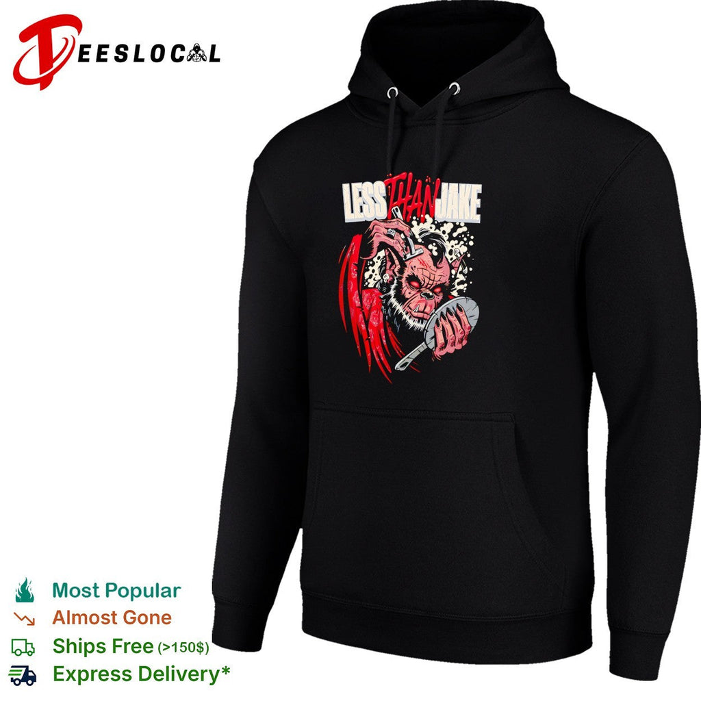 Less Than Jake monkey demon horror band art shirt Unisex