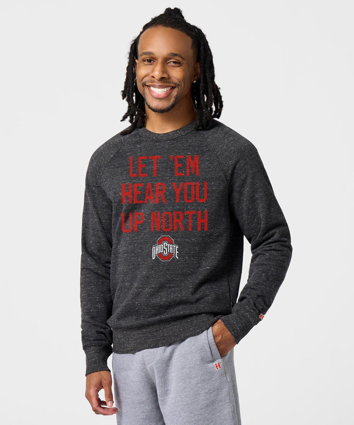 Let 'Em Hear You Up North Crewneck Unisex