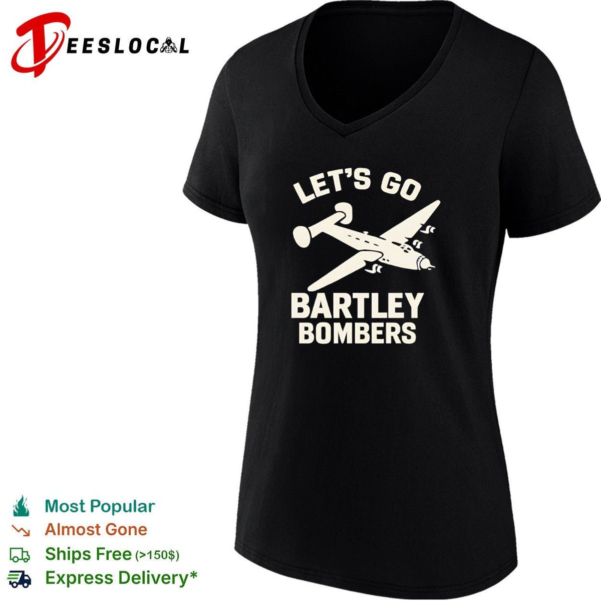 Let’s Go Bartley Bombers shirt Unisex