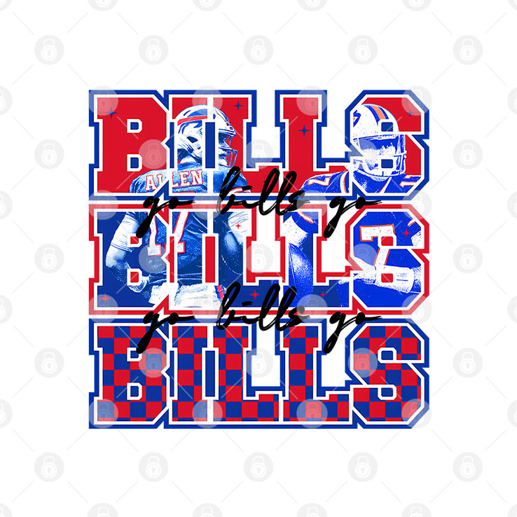 Let’s Go Bills Buffalo Football Game Day T Shirt Unisex