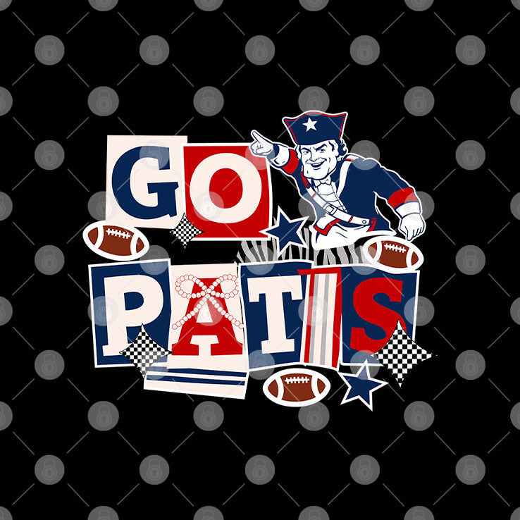 Let’s Go For Pats T Shirt Unisex