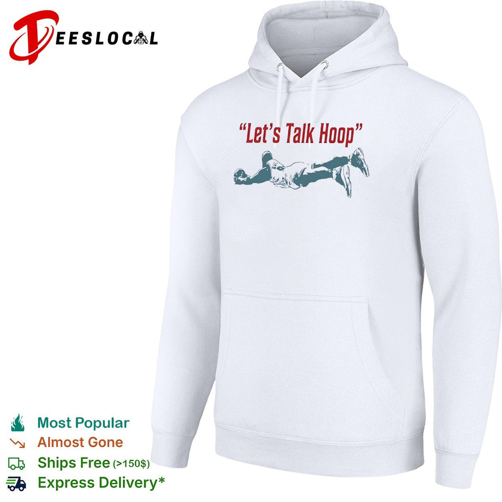 Let’s Talk Hoop NBA basketball shirt Unisex