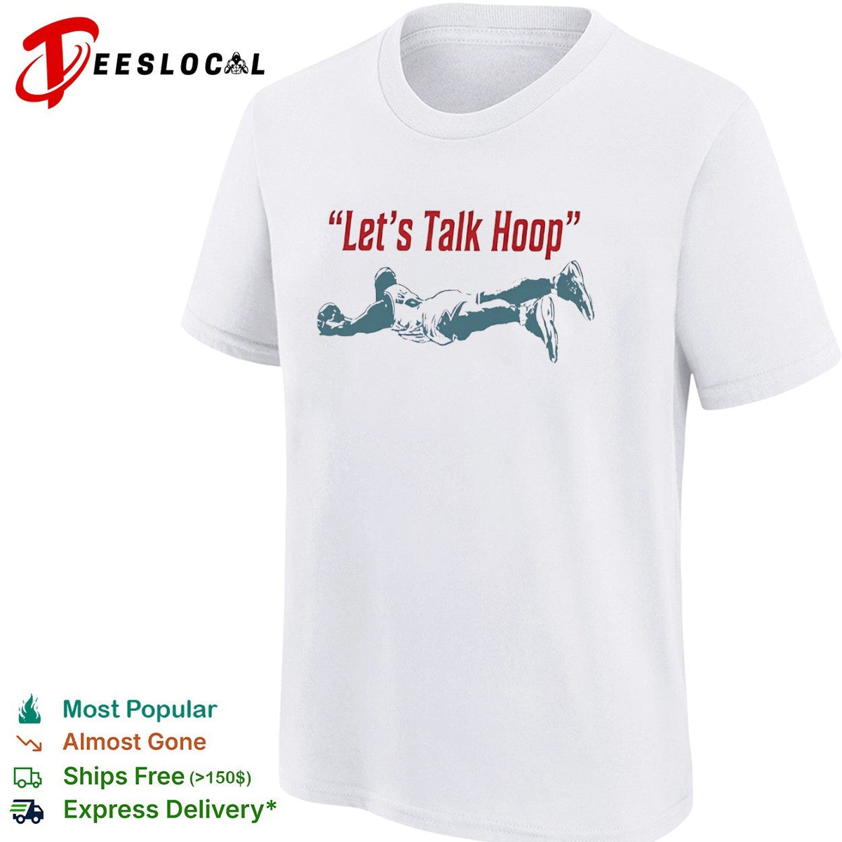 Let’s Talk Hoop NBA basketball shirt Unisex