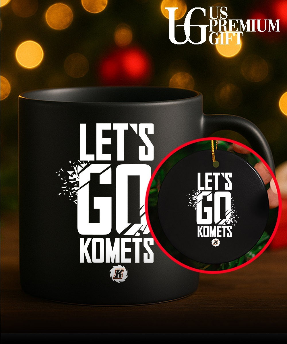 Let’s go Komets hockey team logo shirt Unisex