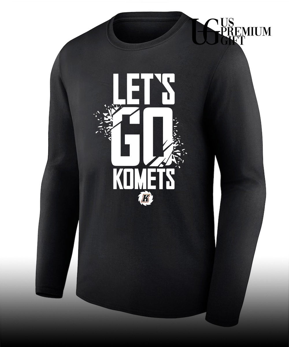 Let’s go Komets hockey team logo shirt Unisex