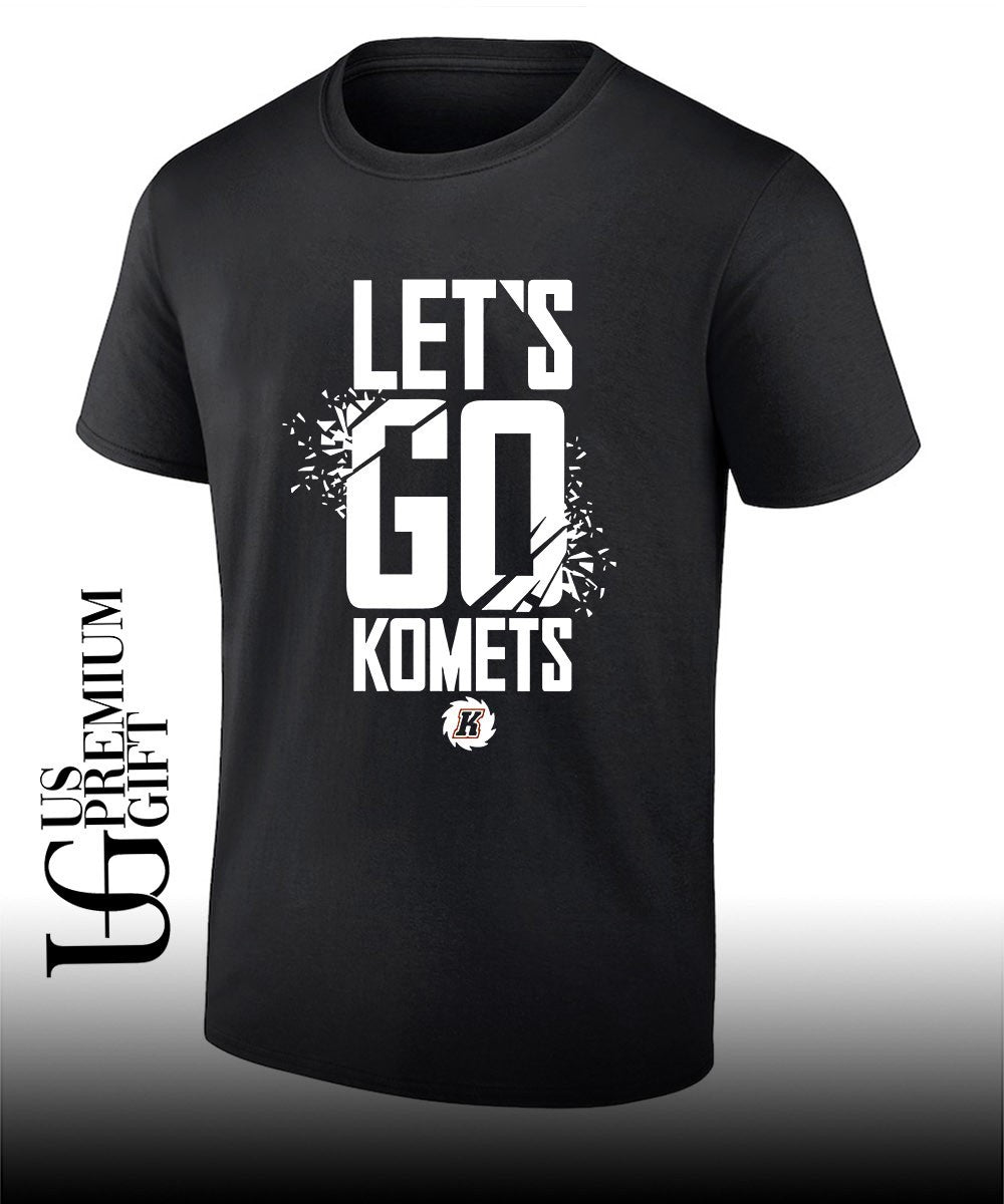 Let’s go Komets hockey team logo shirt Unisex