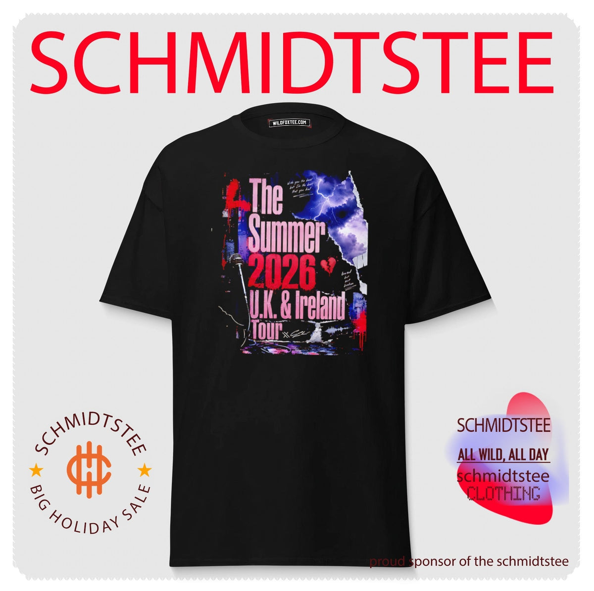 Lewis Capaldi The Summer 2026 UK & Ireland Tour shirt Unisex