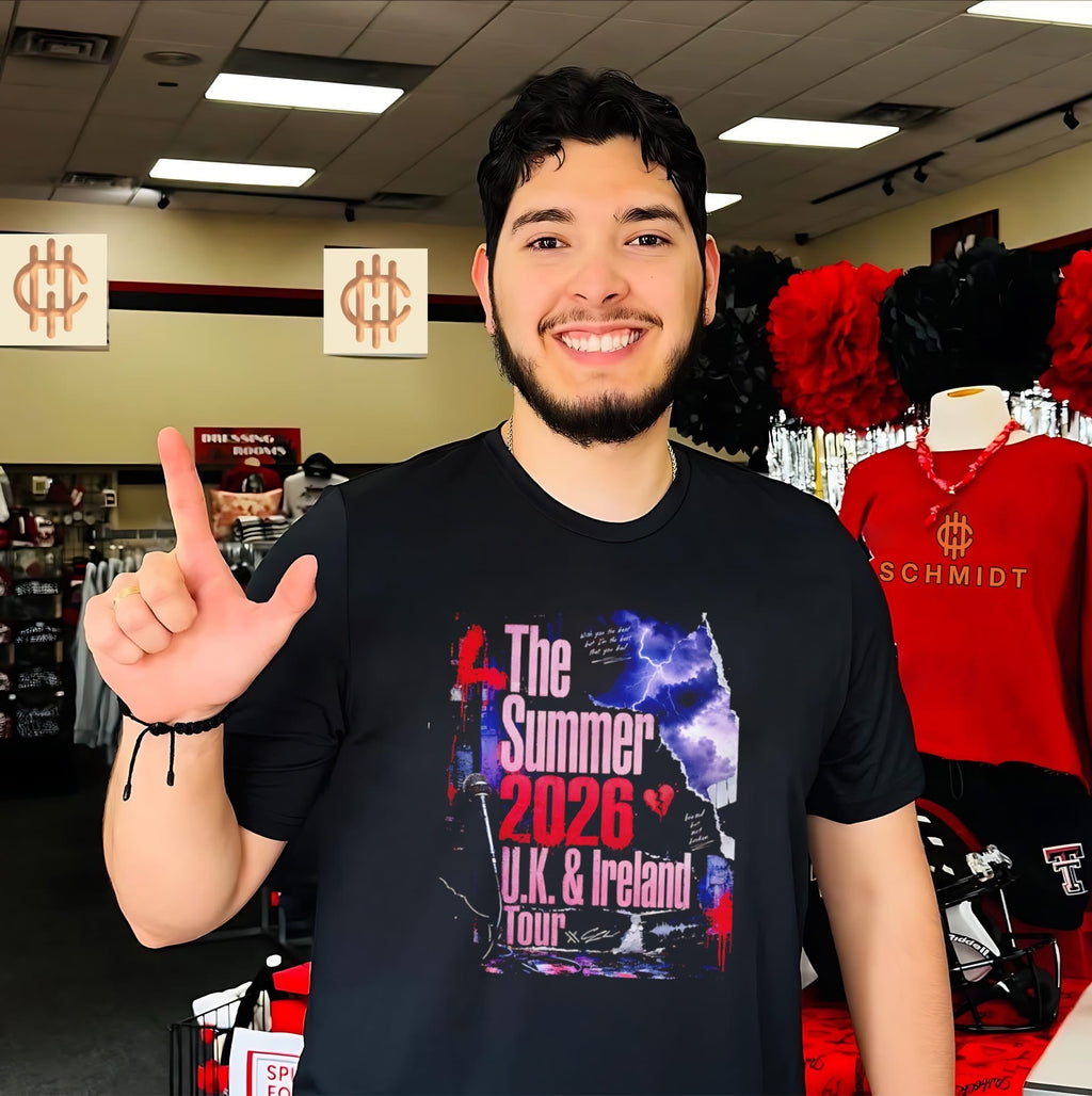 Lewis Capaldi The Summer 2026 UK & Ireland Tour shirt Unisex