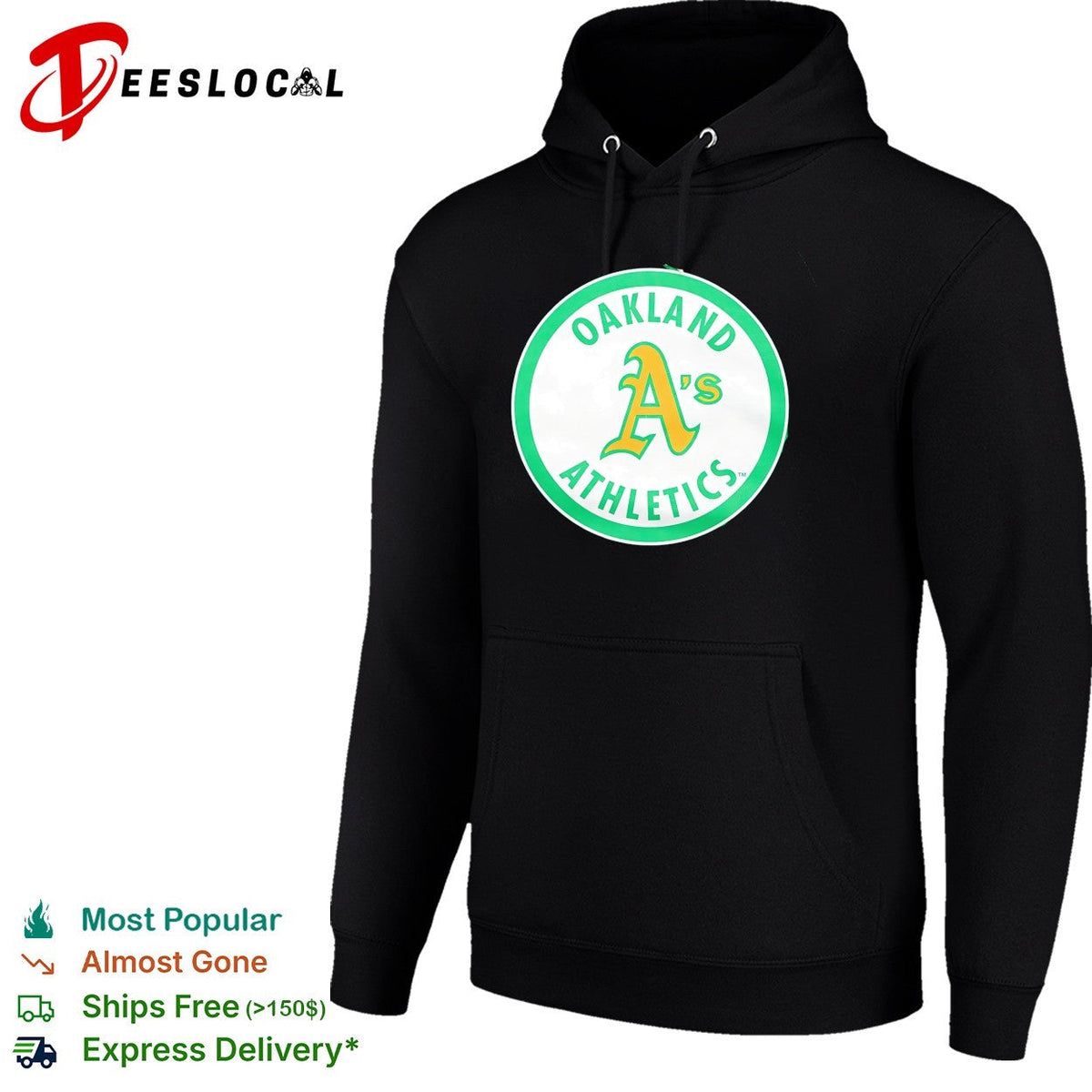 Oakland Athletics classic elephant circle A vintage logo shirt Unisex