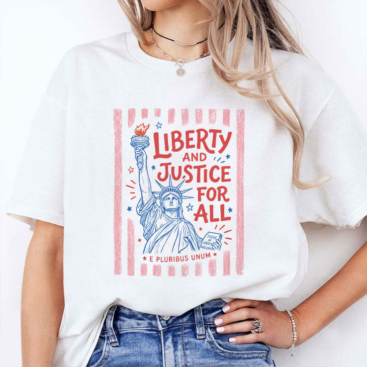 Liberty And Justice For All T Shirt Unisex