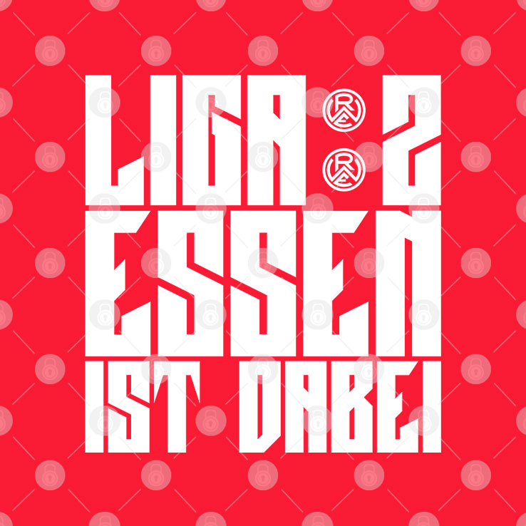Liga 2 Essen Ist Dabei Shirt Unisex