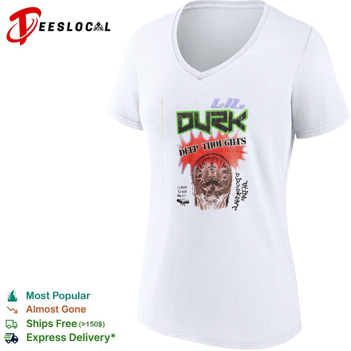 Lil Durk deep thoughts shirt Unisex