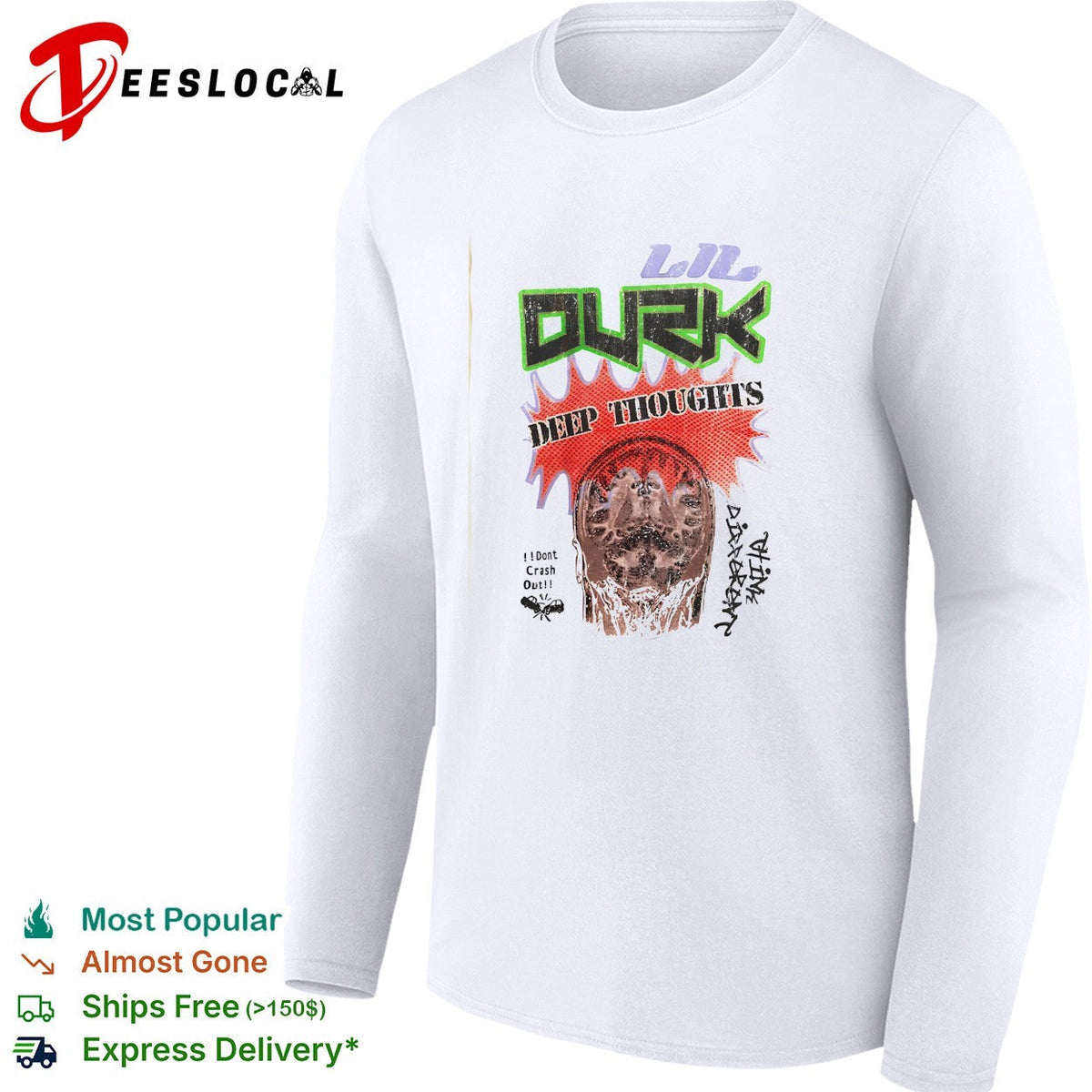 Lil Durk deep thoughts shirt Unisex
