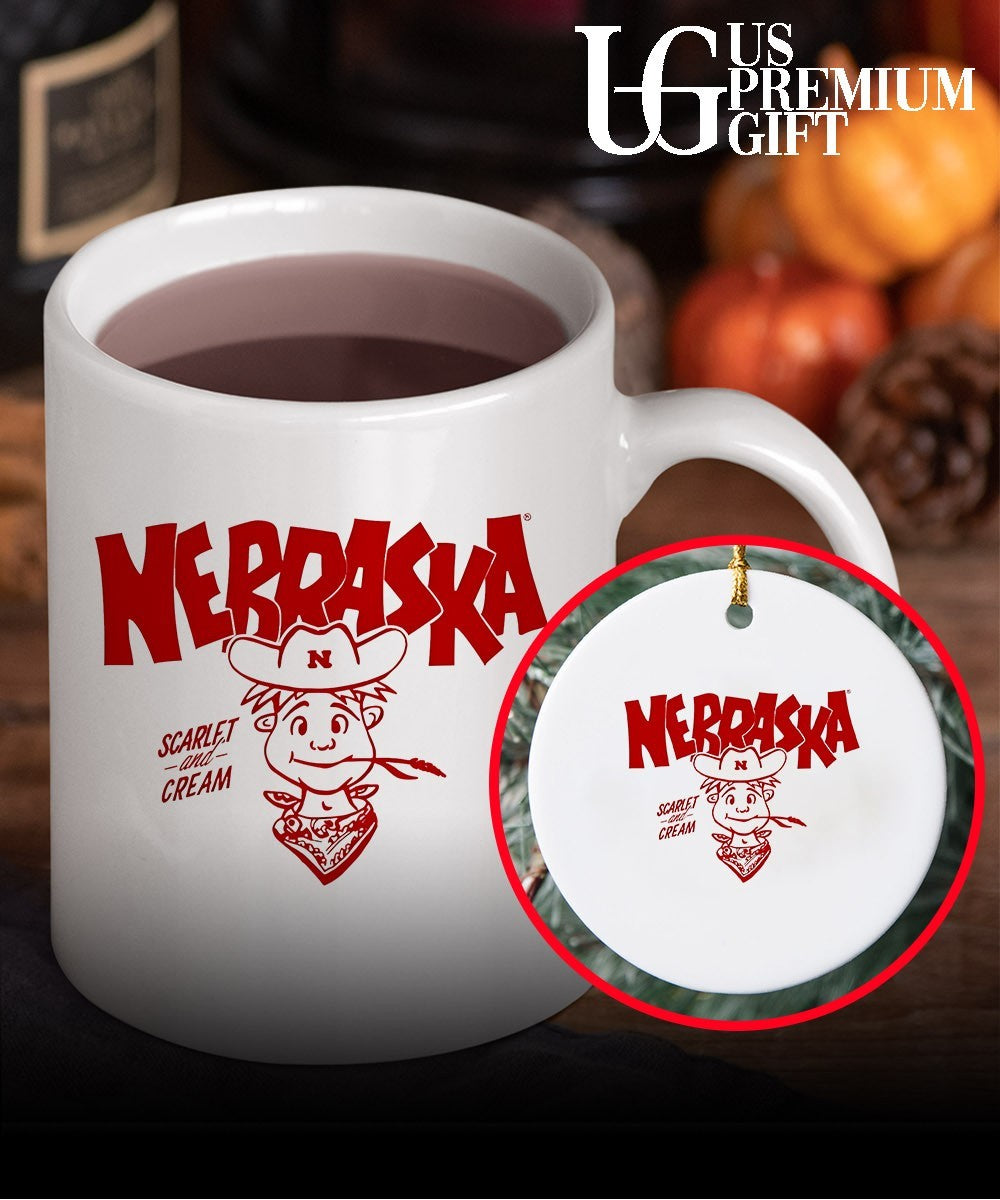 Lil Red Nebraska Cornhuskers NCAA Nebraska Scarlet and Cream shirt Unisex