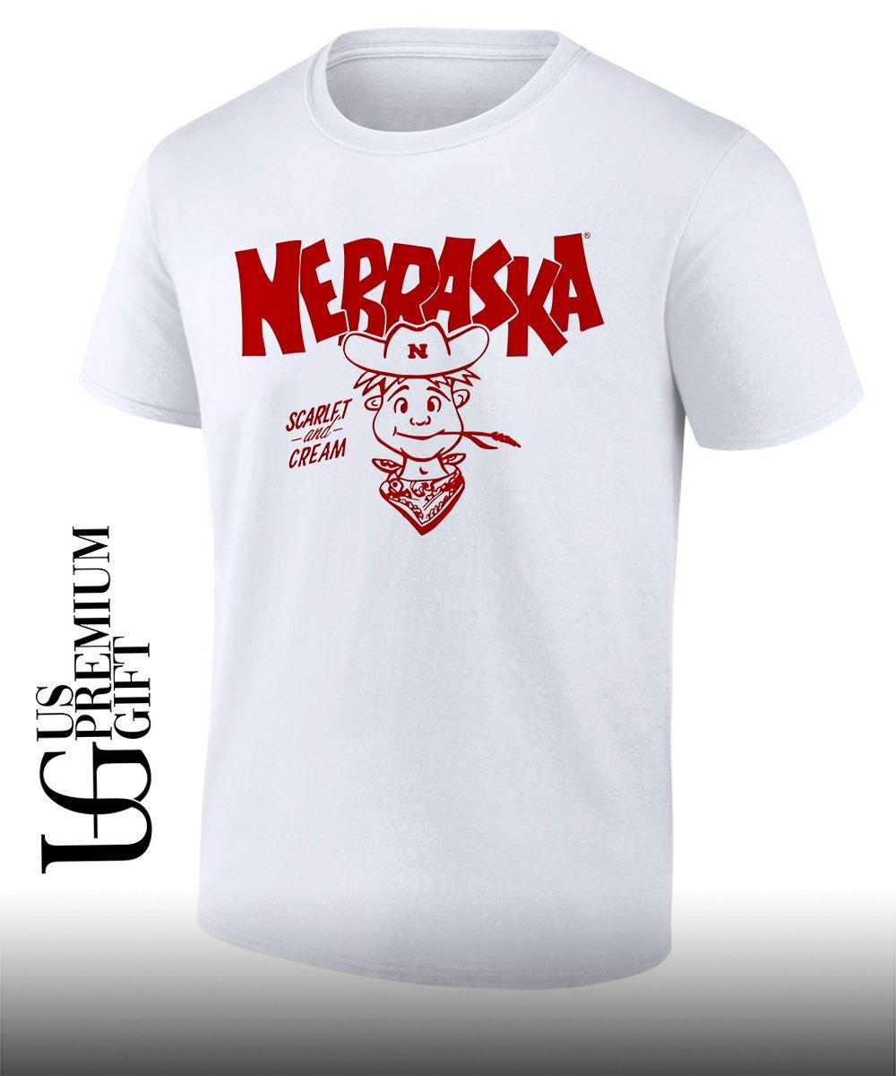 Lil Red Nebraska Cornhuskers NCAA Nebraska Scarlet and Cream shirt Unisex