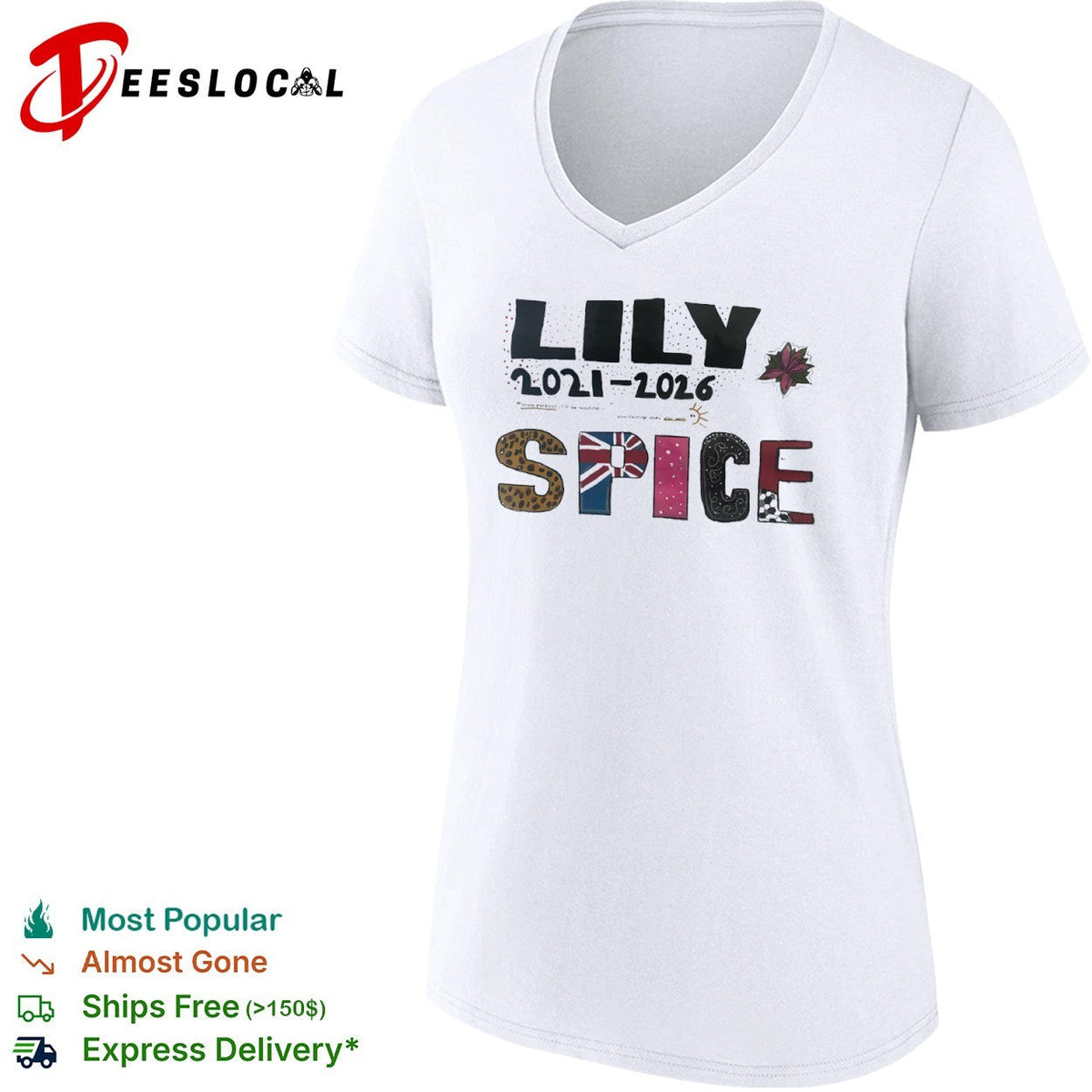 Lily Spice 2021 2026 Viva forever I will be waiting everlastingly like the sun shirt Unisex
