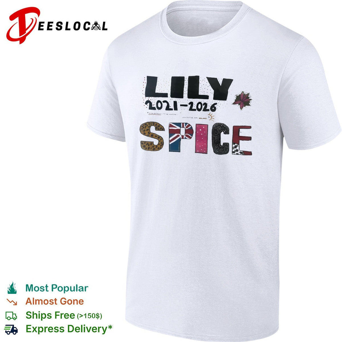 Lily Spice 2021 2026 Viva forever I will be waiting everlastingly like the sun shirt Unisex