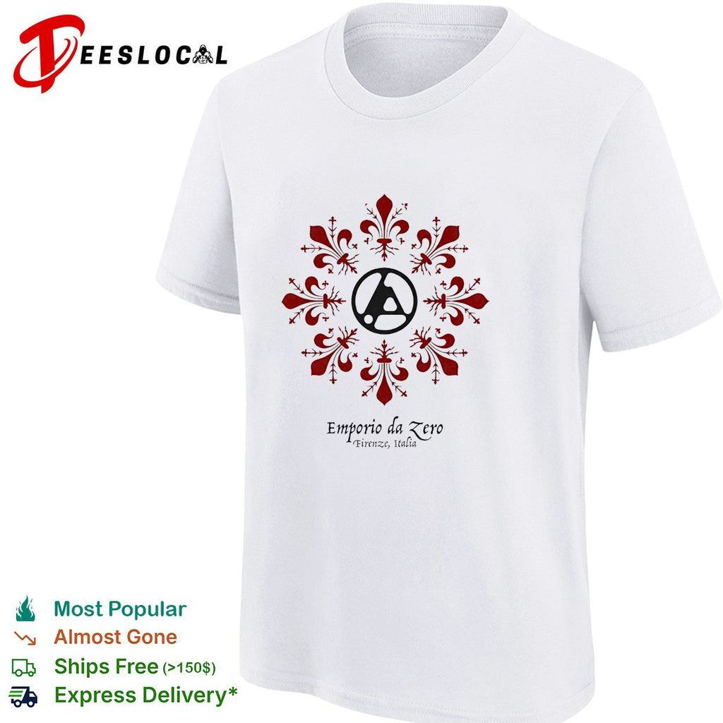 Linkin Park Firenze Italia Emporio Da Zero Flower logo shirt Unisex