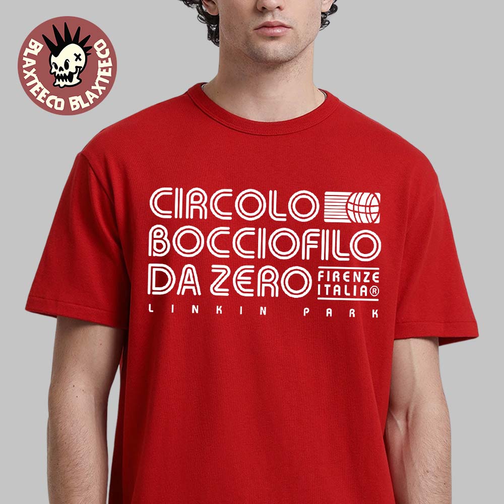 Linkin Park Florence Italy 2026 Pop Up Shop Merch Blind Bag Circolo Bocciofilo Da Zero Red