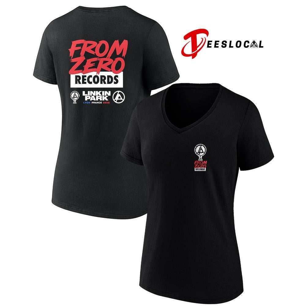 Linkin Park From Zero Records Lyon France pop up shirt Unisex