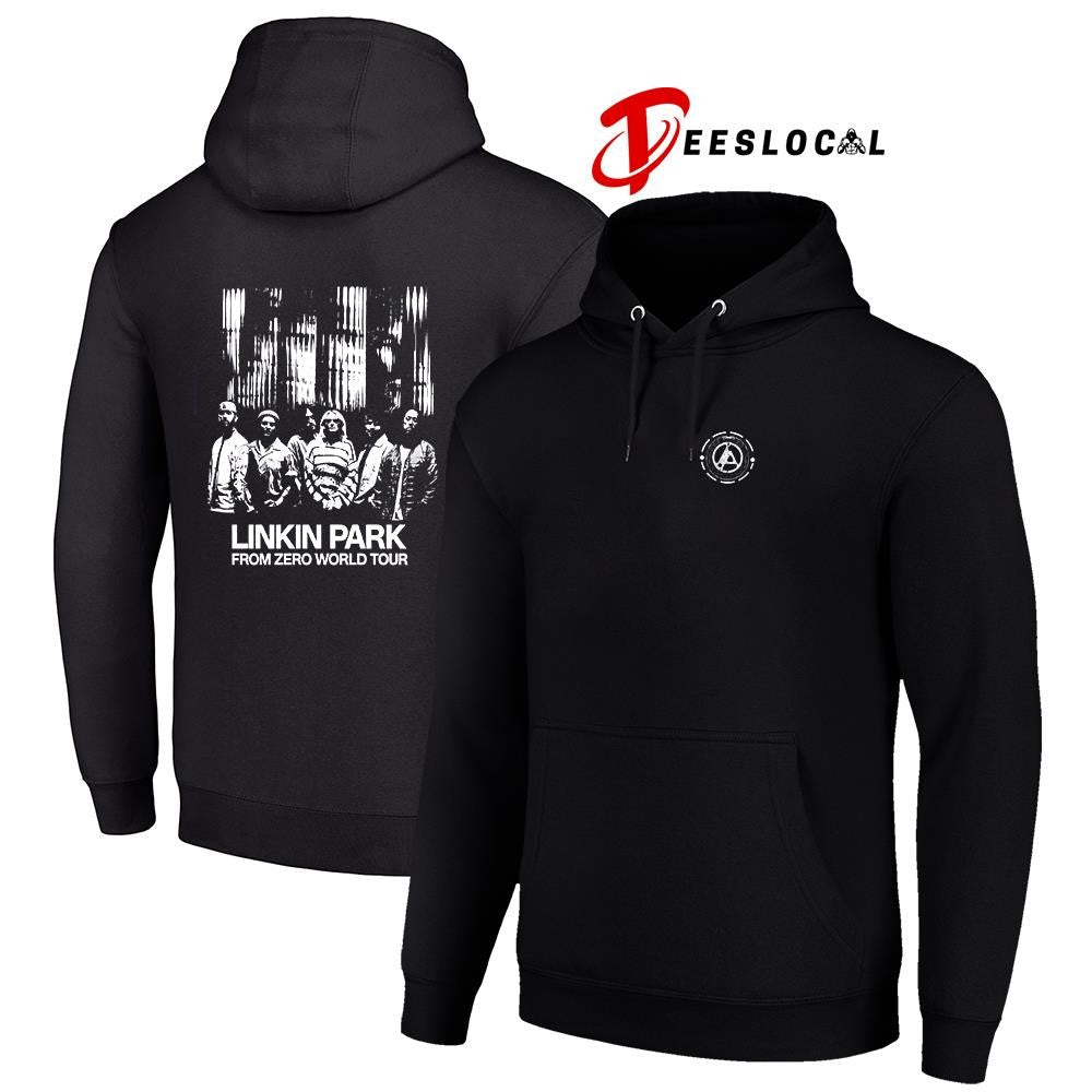 Linkin Park From Zero World tour Europe And UK haftone portrait shirt Unisex