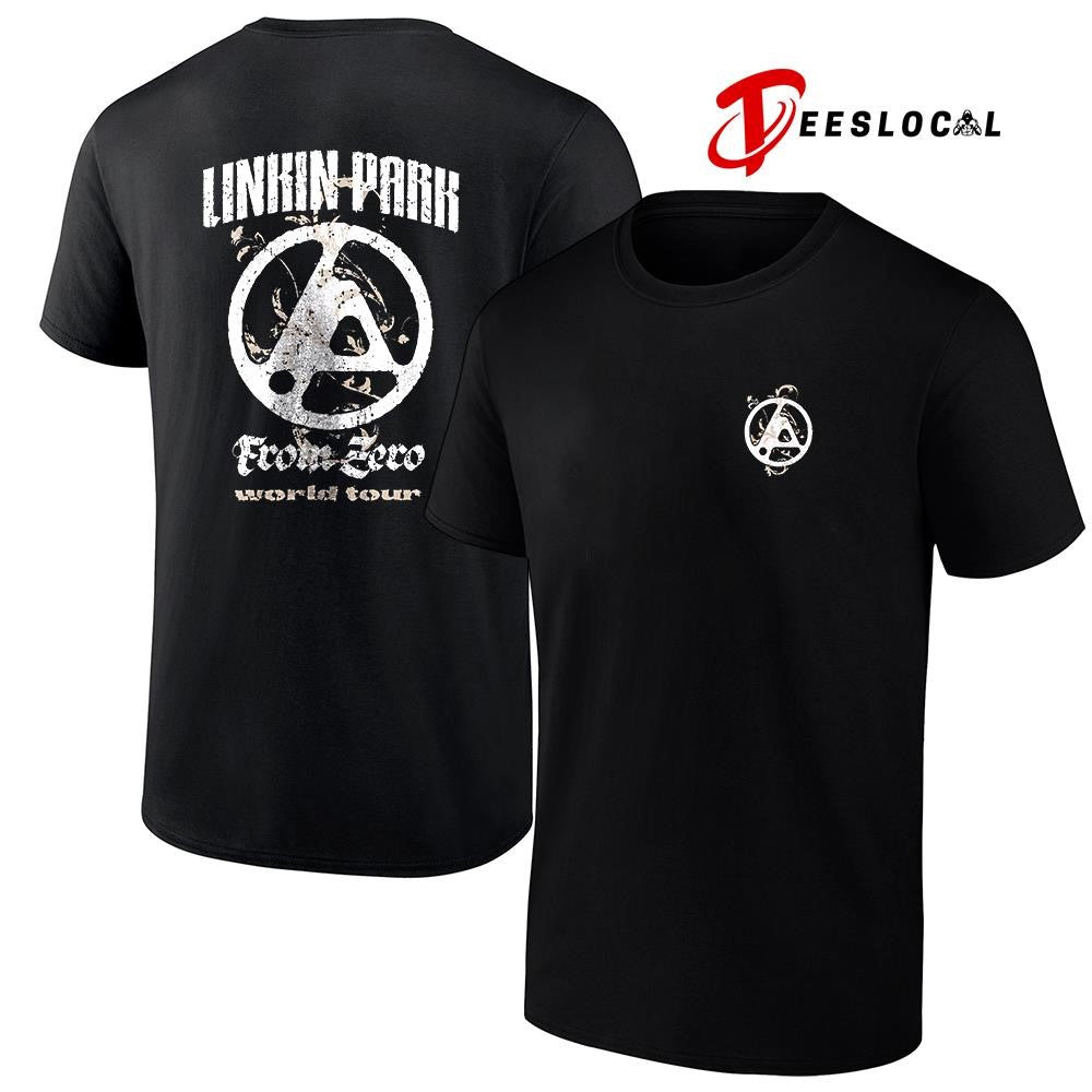 Linkin Park Munich Germany Allianz arena From Zero Ornate world tour logo shirt Unisex