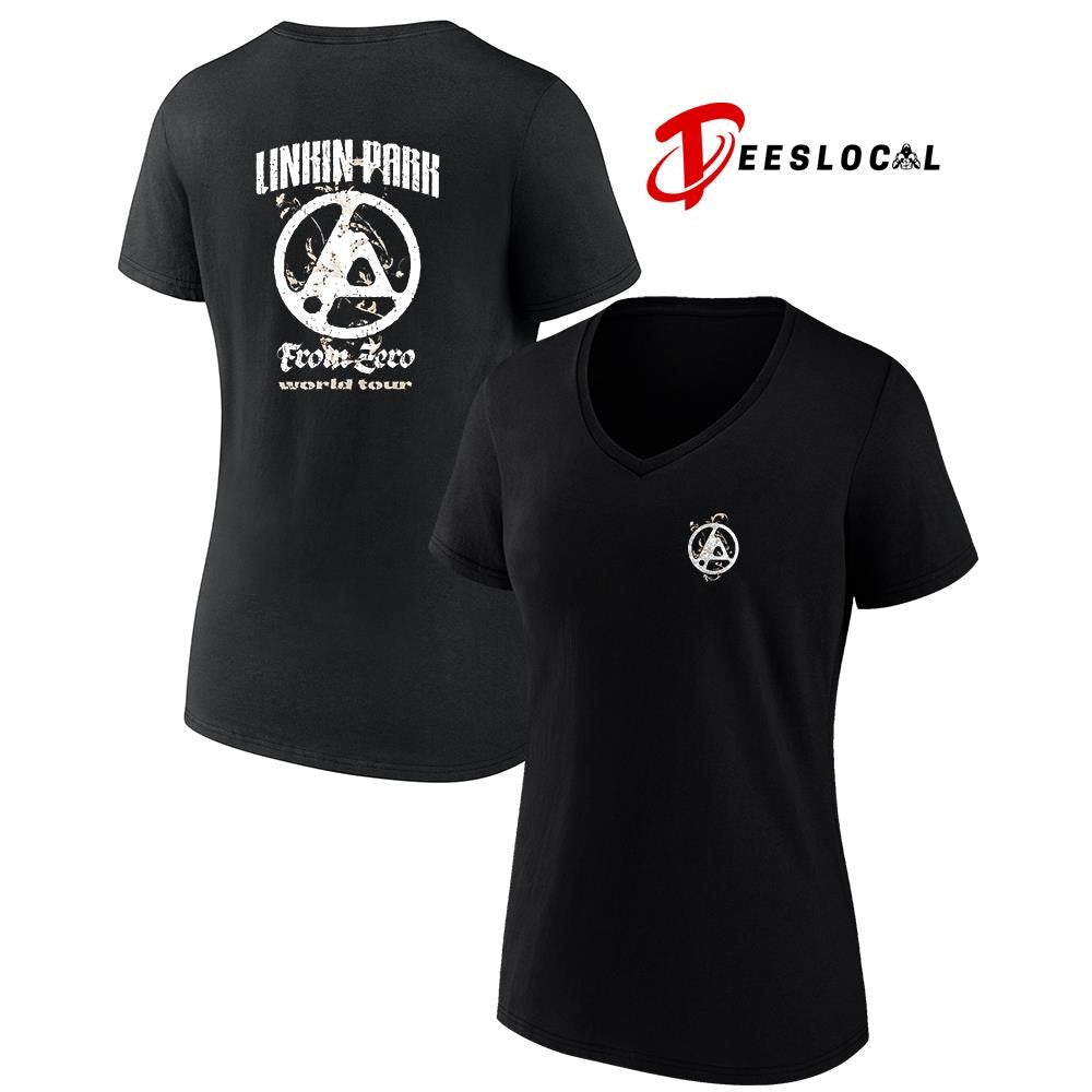 Linkin Park Munich Germany Allianz arena From Zero Ornate world tour logo shirt Unisex